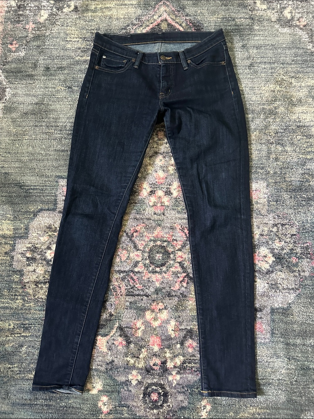 Denim & Supply by Ralph Lauren Dark Indigo Skinny Jeans - Vintage Like New 29x32